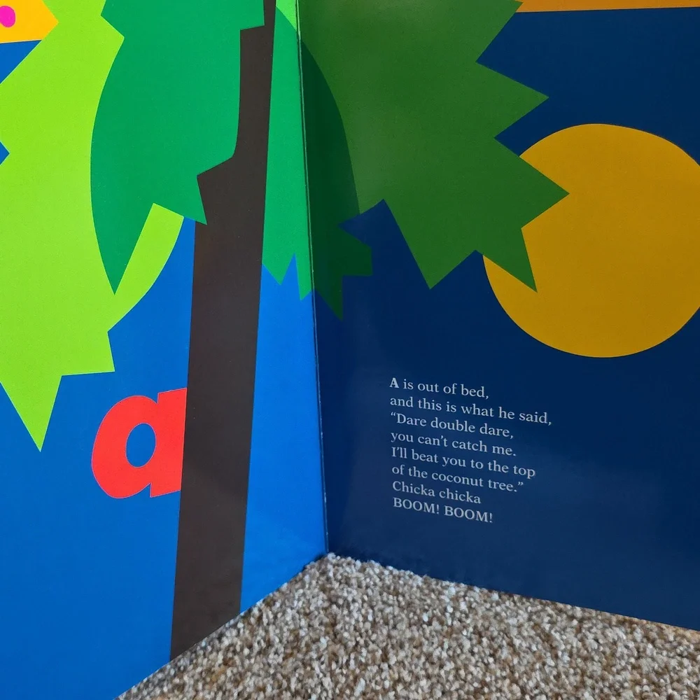 Large Chicka Chicka Boom Boom Board Book - Oversized Board Book